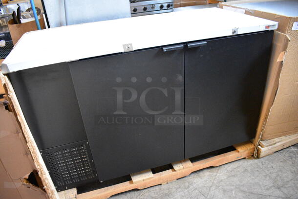 BRAND NEW! 2011 Micro Matic Model MDD-58 Metal Commercial 2 Door Direct Draw Kegerator. 115 Volts, 1 Phase. 60x28x38. Tested and Working! - Image 3 of 8