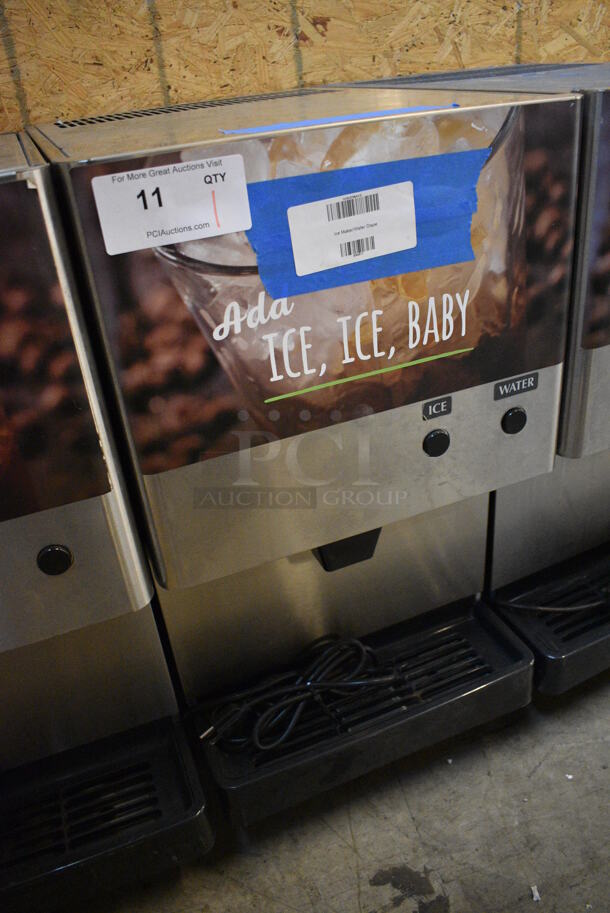 BRAND NEW! 2015 Hoshizaki Model DCM-270BAH Stainless Steel Commercial Countertop Ice and Water Dispenser Machine. 115-120 Volts, 1 Phase. 16.5x24x32 - Image 3 of 6