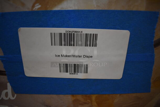 BRAND NEW! 2012 Hoshizaki Model DCM-270BAH Stainless Steel Commercial Countertop Ice and Water Dispenser Machine. 115-120 Volts, 1 Phase. 16.5x24x32 - Image 5 of 6