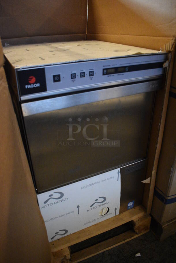 BRAND NEW! 2012 Fagor Model AD-21WSD Stainless Steel Commercial Undercounter Dishwasher. 230 Volts, 1 Phase. 18x22x28 - Image 2 of 11