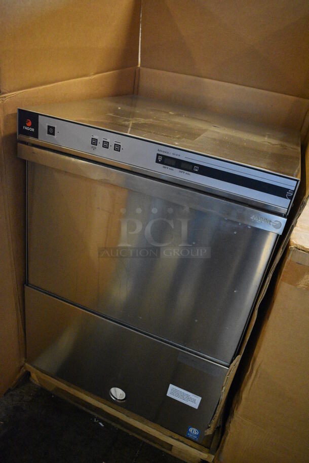 BRAND NEW! 2013 Fagor Model AD-48 W Stainless Steel Commercial Undercounter Dishwasher. 208-230 Volts, 1 Phase. 24x25x32 - Image 2 of 12