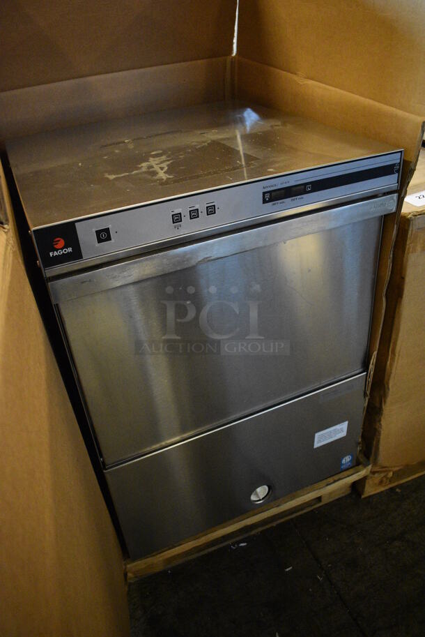 BRAND NEW! 2013 Fagor Model AD-48 W Stainless Steel Commercial Undercounter Dishwasher. 208-230 Volts, 1 Phase. 24x25x32 - Image 3 of 12