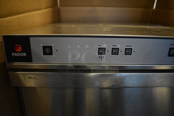 BRAND NEW! 2013 Fagor Model AD-48 W Stainless Steel Commercial Undercounter Dishwasher. 208-230 Volts, 1 Phase. 24x25x32 - Image 5 of 12