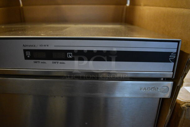 BRAND NEW! 2013 Fagor Model AD-48 W Stainless Steel Commercial Undercounter Dishwasher. 208-230 Volts, 1 Phase. 24x25x32 - Image 6 of 12