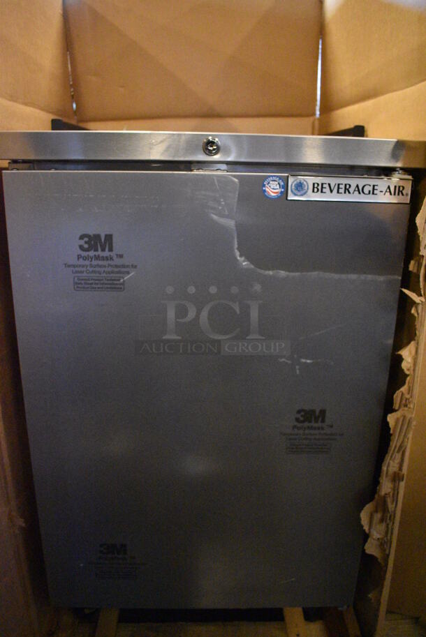 BRAND NEW! Beverage Air Model BM23HC-S-32-JC Stainless Steel Commercial Direct Draw Kegerator on Commercial Casters. Comes w/ Beer Tower! 115 Volts, 1 Phase. 25x27x38. Tested and Working! - Image 5 of 9