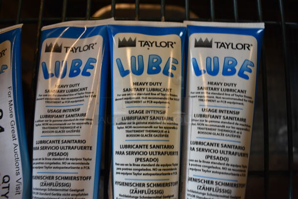 4 Taylor Food Safe Lubricant Bottles. 7". 4 Times Your Bid! - Image 3 of 3