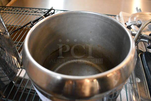 NICE! Server Model FSP Stainless Steel Commercial Countertop Food Warmer. 120 Volts, 1 Phase. 8x9x9. Tested and Working! - Image 3 of 4
