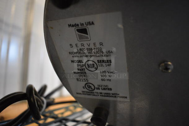 NICE! Server Model FSP Stainless Steel Commercial Countertop Food Warmer w/ Pump Top. 120 Volts, 1 Phase. 8x9x16. Tested and Working! - Image 5 of 5