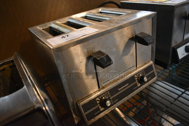 Toastmaster Stainless Steel Countertop 4 Slot Toaster. 11x10x9.5 - Image 3 of 4