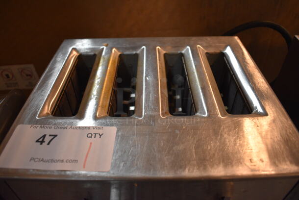Toastmaster Stainless Steel Countertop 4 Slot Toaster. 11x10x9.5 - Image 4 of 4
