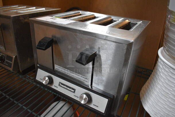 Toastmaster Stainless Steel Countertop 4 Slot Toaster. 11x10x10 - Image 2 of 4