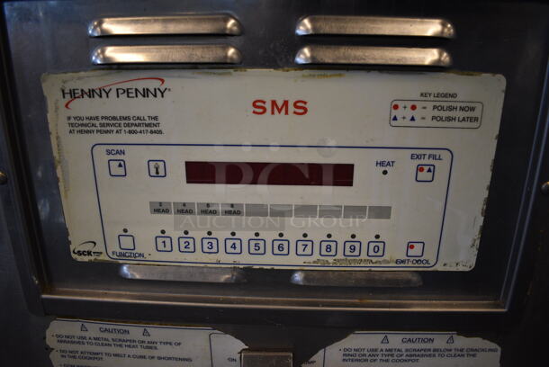 GORGEOUS! Henny Penny Model PFG-690 Stainless Steel Commercial Floor Style Natural Gas Powered Pressure Fryer w/ Filtration System on Commercial Casters. 100,000 BTU. 25x41x63 - Image 6 of 9