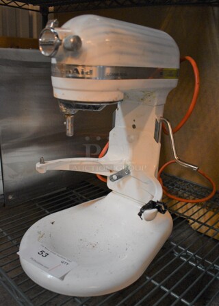 KitchenAid Metal Countertop 8 Quart Planetary Mixer. 11x15x16. Tested and Working!