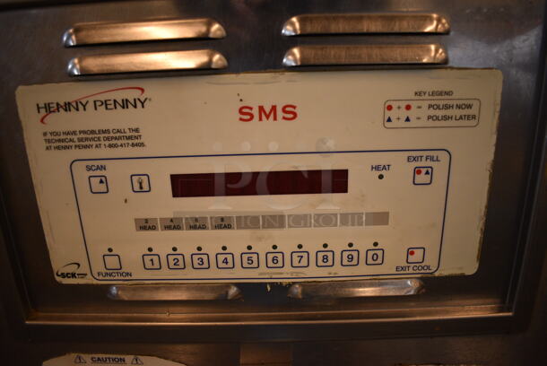 GORGEOUS! Henny Penny Model PFG-690 Stainless Steel Commercial Floor Style Natural Gas Powered Pressure Fryer w/ Filtration System on Commercial Casters. 100,000 BTU. 25x41x63 - Image 6 of 9