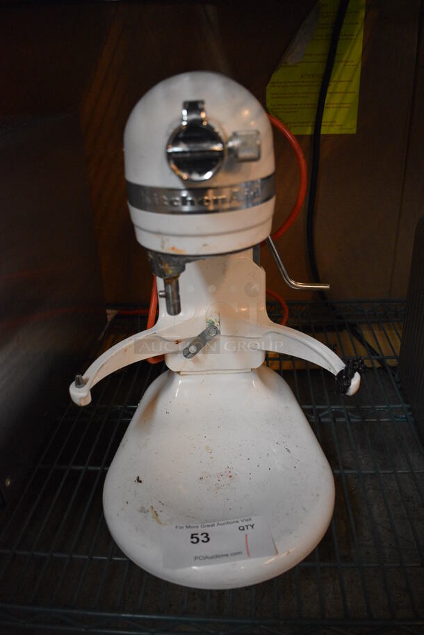 KitchenAid Metal Countertop 8 Quart Planetary Mixer. 11x15x16. Tested and Working! - Image 2 of 4