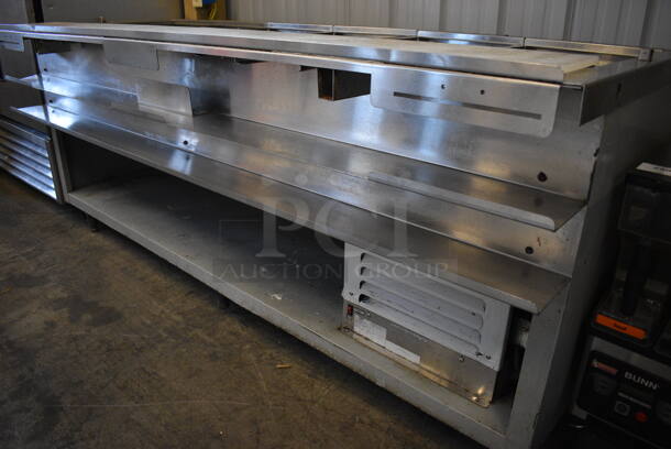 NICE! Duke Model SUB-FC-206-LT Stainless Steel Commercial Electric Powered Refrigerated Prep Table. 120 Volts, 1 Phase. 86x34x37. Cannot Test - Unit Was Previously Hardwired - Image 4 of 6