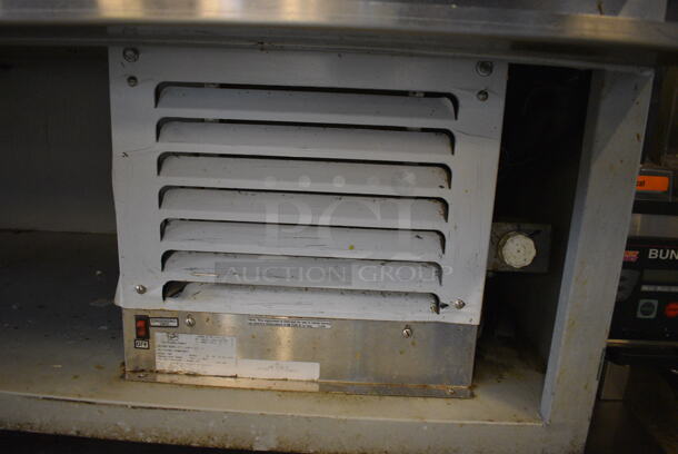 NICE! Duke Model SUB-FC-206-LT Stainless Steel Commercial Electric Powered Refrigerated Prep Table. 120 Volts, 1 Phase. 86x34x37. Cannot Test - Unit Was Previously Hardwired - Image 5 of 6