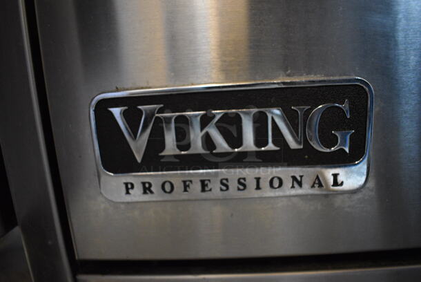 GREAT! Viking Professional Stainless Steel Commercial Gas Powered 6 Burner Range w/ Center Grates and 2 Lower Ovens. 48x27x47 - Image 8 of 8