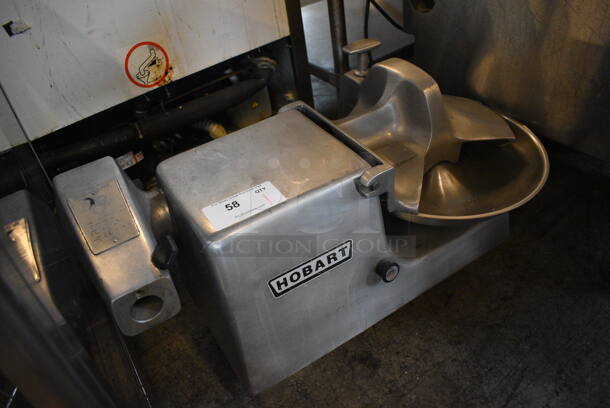 GREAT! Hobart Stainless Steel Commercial Countertop Buffalo Chopper w/ S Blade. 115 Volts, 1 Phase. 31x18x15. Tested and Working! - Image 2 of 6