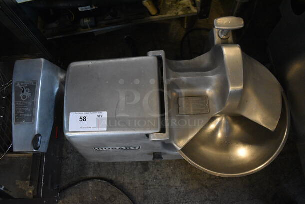 GREAT! Hobart Stainless Steel Commercial Countertop Buffalo Chopper w/ S Blade. 115 Volts, 1 Phase. 31x18x15. Tested and Working! - Image 3 of 6