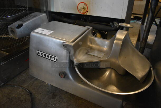 GREAT! Hobart Stainless Steel Commercial Countertop Buffalo Chopper w/ S Blade. 115 Volts, 1 Phase. 31x18x15. Tested and Working! - Image 4 of 6
