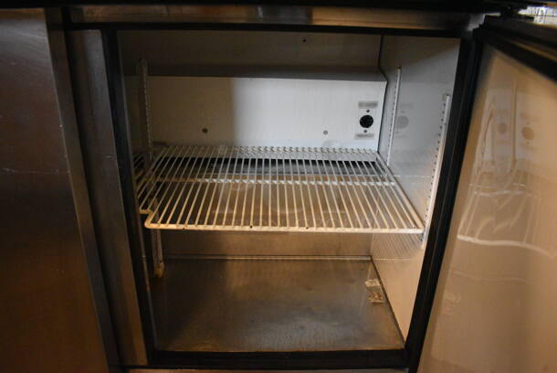 GREAT! True Model QA-48-18M-B Stainless Steel Commercial Sandwich Salad Prep Table Bain Marie Mega Top on Commercial Casters. 115 Volts, 1 Phase. 48x34x46. Tested and Powers On But Does Not Get Cold - Image 6 of 7