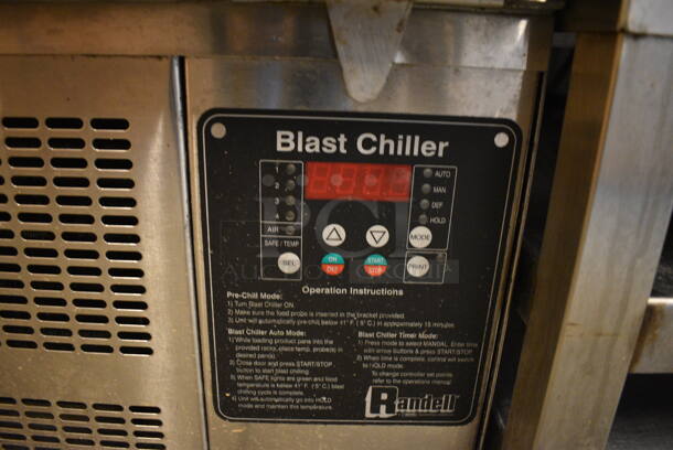 BEAUTIFUL! Randell Model BC-3 Stainless Steel Commercial Undercounter Blast Chiller. 115 Volts, 1 Phase. 27x30x35 - Image 5 of 6
