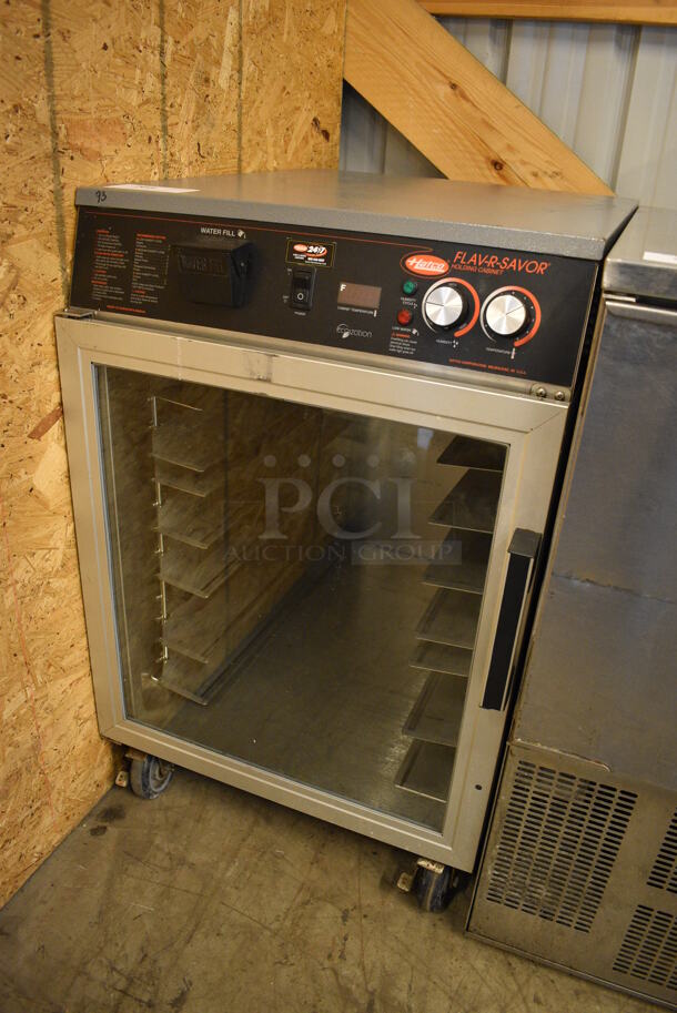 GREAT! Hatco Metal Commercial Heated Holding Cabinet Merchandiser on Commercial Casters. 23x27x35. Tested and Working! - Image 2 of 5