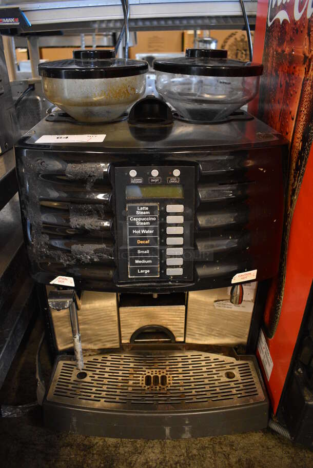 FANTASTIC! Schaerer Model SCA1 Coffee Art Plus Automatic Coffee Espresso Machine w/ 2 Hopper Bean Grinders and Steam Wand. 240 Volts, 1 Phase. 17x18x26 - Image 1 of 7