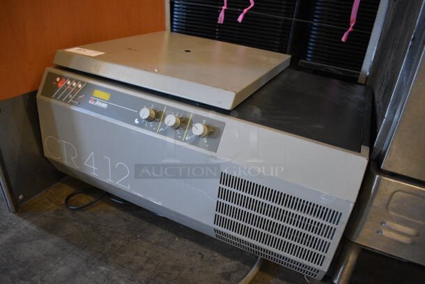 Jouan Model CR412 Refrigerated Benchtop Centrifuge. 120 Volts, 1 Phase. 32.5x24x18. Tested and Working! - Image 2 of 6
