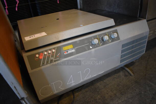 Jouan Model CR412 Refrigerated Benchtop Centrifuge. 120 Volts, 1 Phase. 32.5x24x18. Tested and Working! - Image 3 of 6