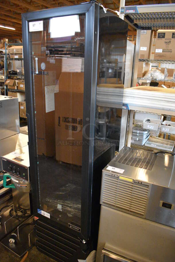 NICE! Imbera Model VR08 R2 ENERGY STAR Metal Commercial Single Door Reach In Cooler Merchandiser. 115 Volts, 1 Phase. 19x20x71. Tested and Powers On But Does Not Get Cold - Image 2 of 7