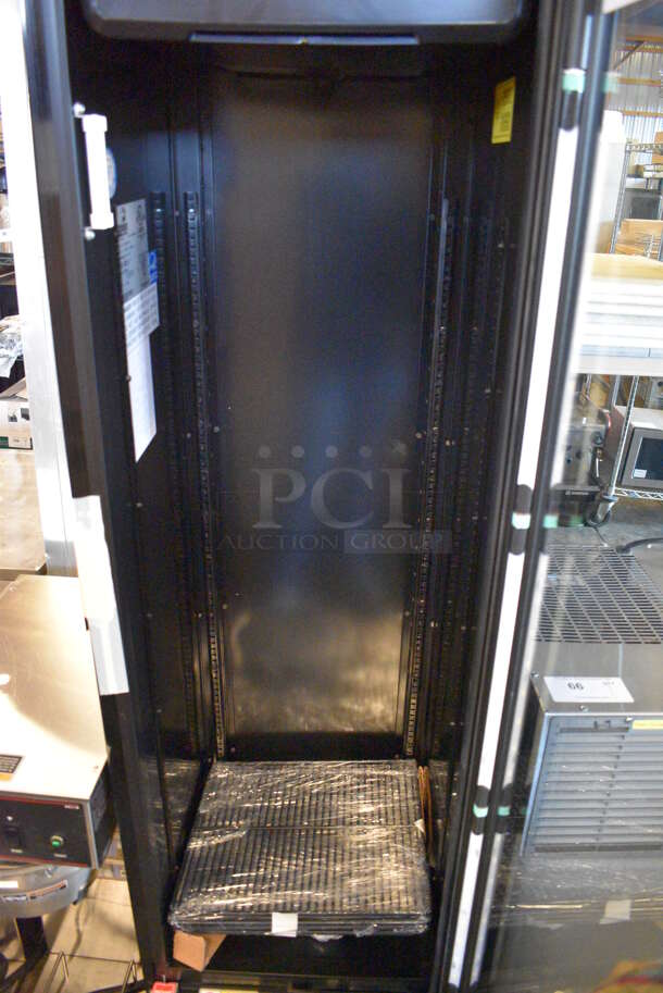 NICE! Imbera Model VR08 R2 ENERGY STAR Metal Commercial Single Door Reach In Cooler Merchandiser. 115 Volts, 1 Phase. 19x20x71. Tested and Powers On But Does Not Get Cold - Image 4 of 7