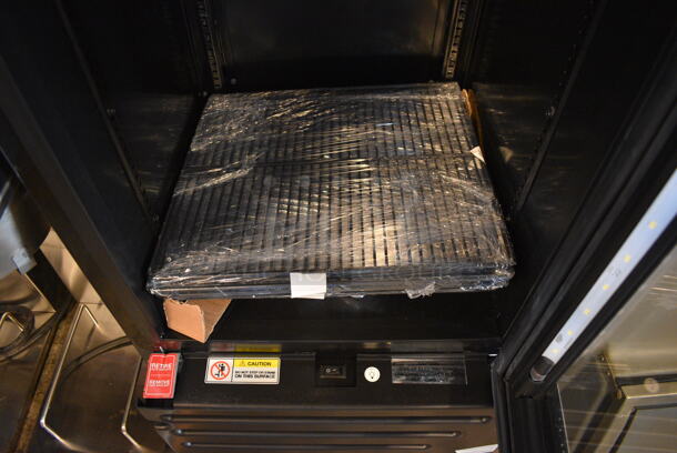 NICE! Imbera Model VR08 R2 ENERGY STAR Metal Commercial Single Door Reach In Cooler Merchandiser. 115 Volts, 1 Phase. 19x20x71. Tested and Powers On But Does Not Get Cold - Image 6 of 7