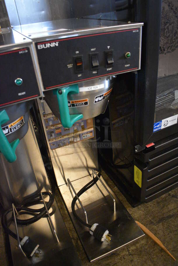NICE! Bunn Model IC3 Stainless Steel Commercial Countertop Iced Tea Machine w/ Metal Brew Basket. 120/208 Volts, 1 Phase. 12x24x32 - Image 3 of 5