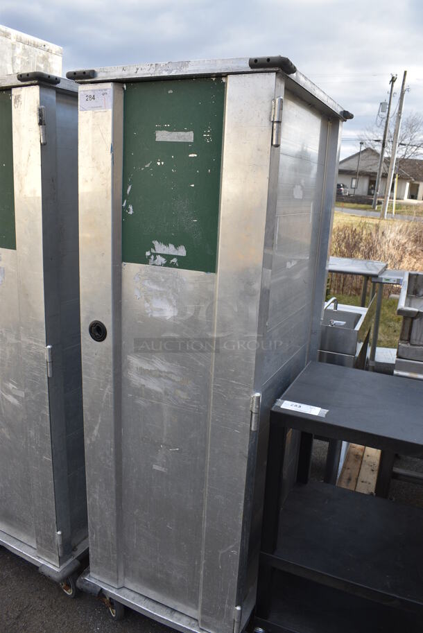 Metal Commercial Enclosed Pan Transport Rack on Commercial Casters. 23x30x67 - Image 2 of 4