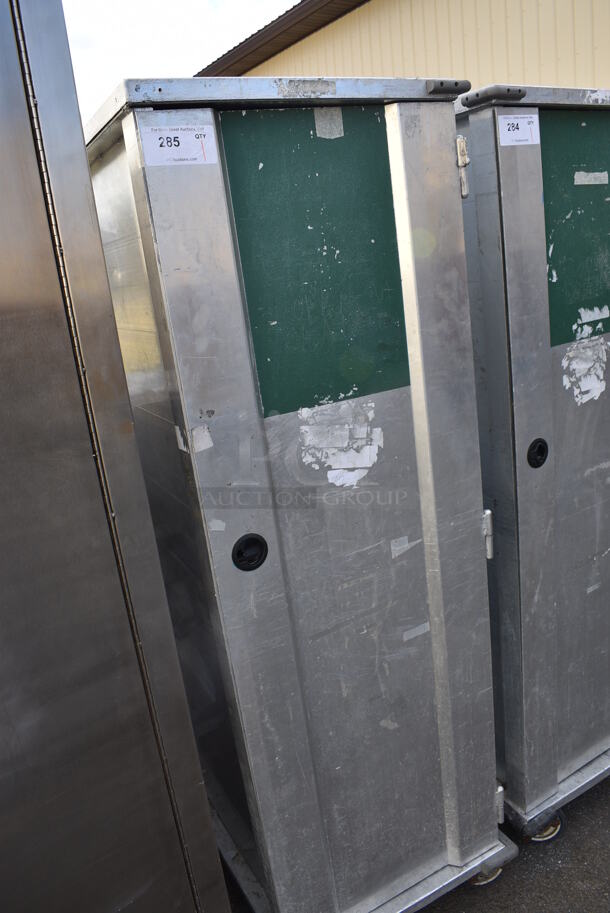 Metal Commercial Enclosed Pan Transport Rack on Commercial Casters. 23x30x67 - Image 3 of 4