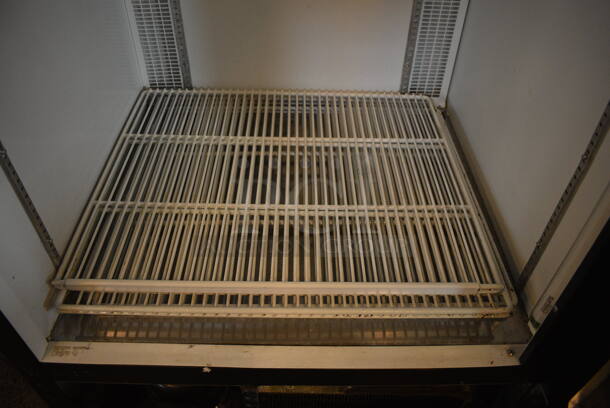 NICE! Habco Model ESM28 Metal Commercial Single Door Reach In Cooler Merchandiser. 115 Volts, 1 Phase. 31x30x72. Tested and Working! - Image 6 of 6