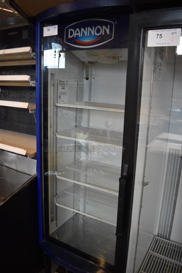 NICE! Criotec Model CFX-11 BM LV LE Metal Commercial Single Door Reach In Cooler Merchandiser. 115 Volts, 1 Phase. 26x22x76. Tested and Working! - Image 3 of 5