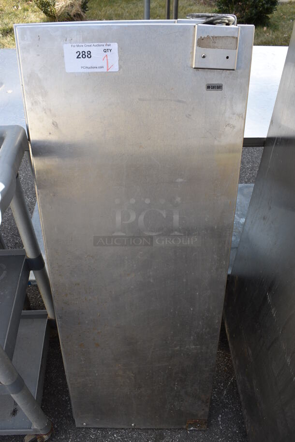 2 Stainless Steel Swinging Doors. 17.5x4x47. 2 Times Your Bid! - Image 1 of 3