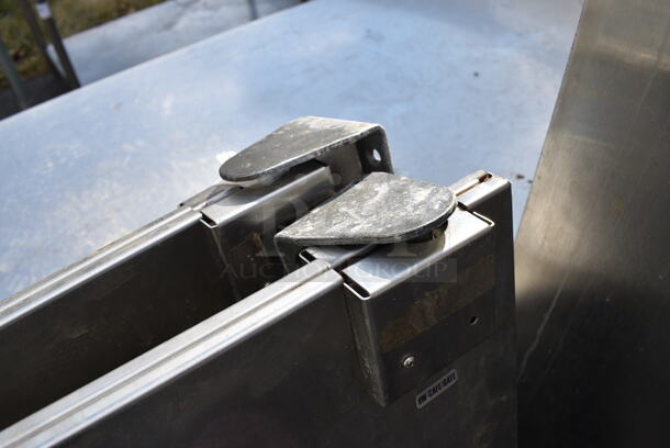 2 Stainless Steel Swinging Doors. 17.5x4x47. 2 Times Your Bid! - Image 2 of 3