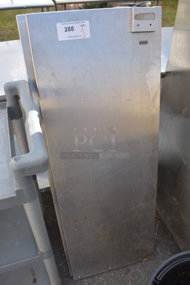 2 Stainless Steel Swinging Doors. 17.5x4x47. 2 Times Your Bid! - Image 3 of 3