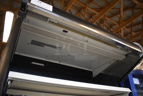 NICE! Federal Industries Model RSSM378SC-3 Metal Commercial Open Grab N Go Merchandiser w/ Metal Shelves on Commercial Casters. 120/208-240 Volts, 1 Phase. 36x36x82 - Image 7 of 7