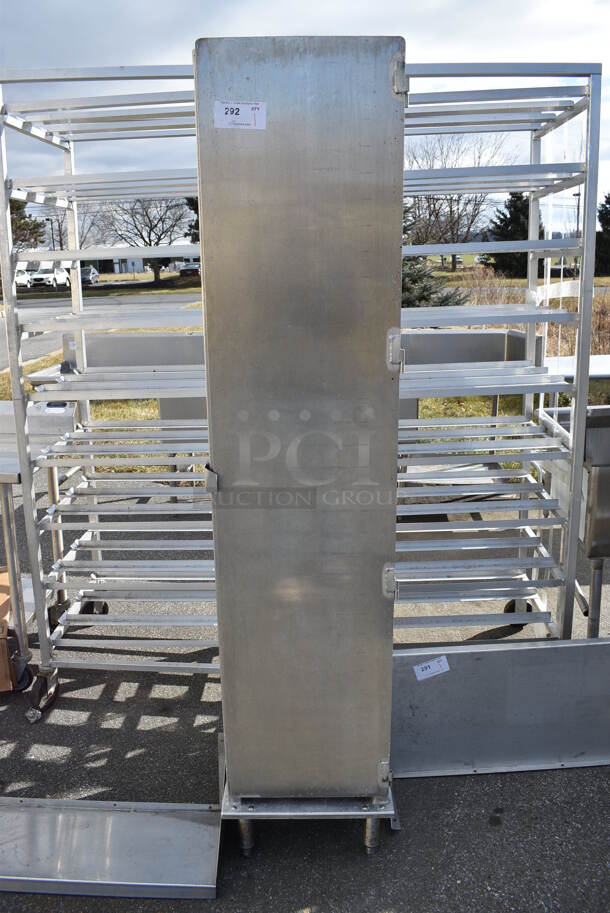 Metal Commercial Enclosed Pan Rack. 17x22x77 - Image 1 of 4