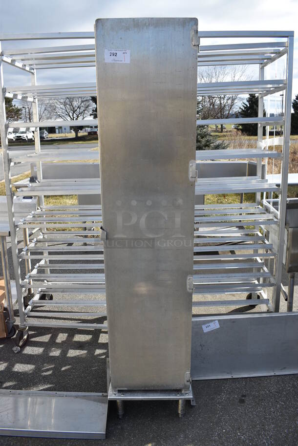 Metal Commercial Enclosed Pan Rack. 17x22x77