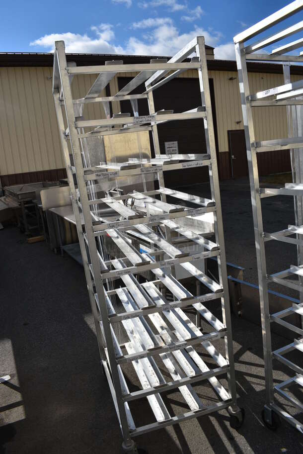 Metal Commercial #10 Can Rack on Commercial Casters. 25.5x35x82 - Image 2 of 4