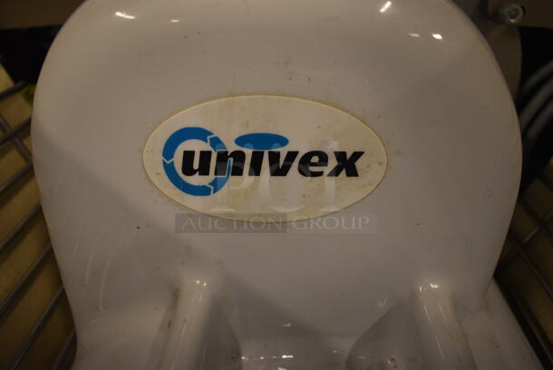 FANTASTIC! 2015 Univex Model SFG500B-02 Metal Commercial Countertop Reversible Dough Sheeter. 220 Volts, 3 Phase. Closed: 30x34x31. Open: 58x34x26 - Image 6 of 9
