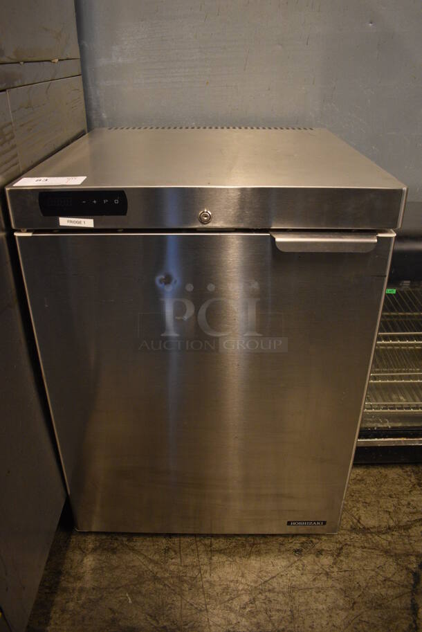 GREAT! 2018 Hoshizaki Model HR24B Stainless Steel Commercial Single Door Undercounter Cooler. 115 Volts, 1 Phase. 24x25x36. Tested and Working!