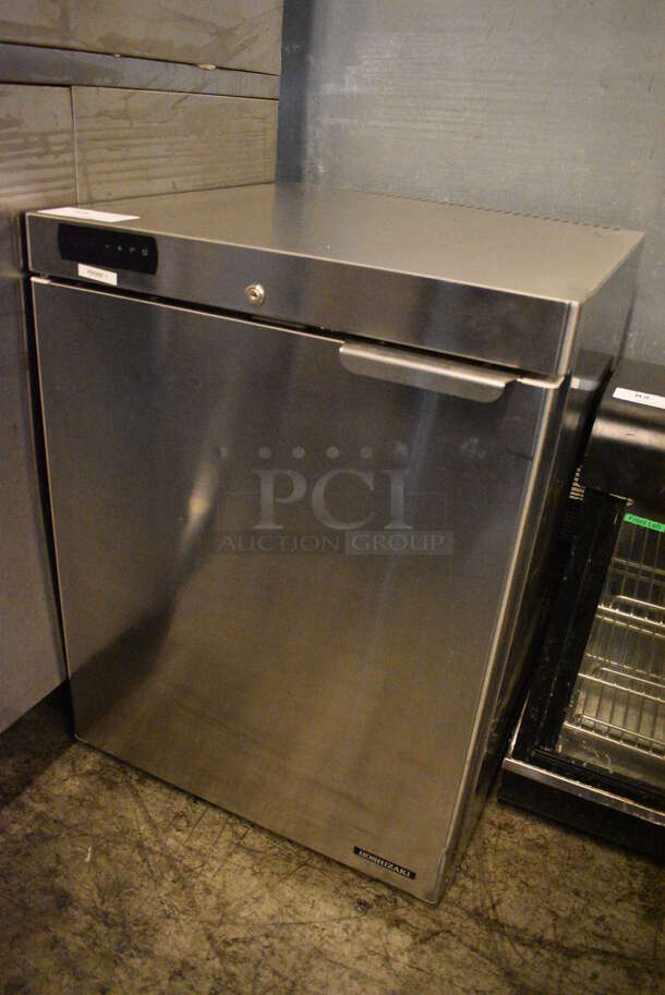 GREAT! 2018 Hoshizaki Model HR24B Stainless Steel Commercial Single Door Undercounter Cooler. 115 Volts, 1 Phase. 24x25x36. Tested and Working! - Image 2 of 5