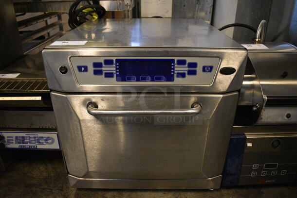 FANTASTIC! 2010 Merrychef Model 402S Series V4 Stainless Steel Commercial Countertop Electric Powered Rapid Cook Oven. 208/240 Volts, 1 Phase. 23x24x24 - Image 1 of 6